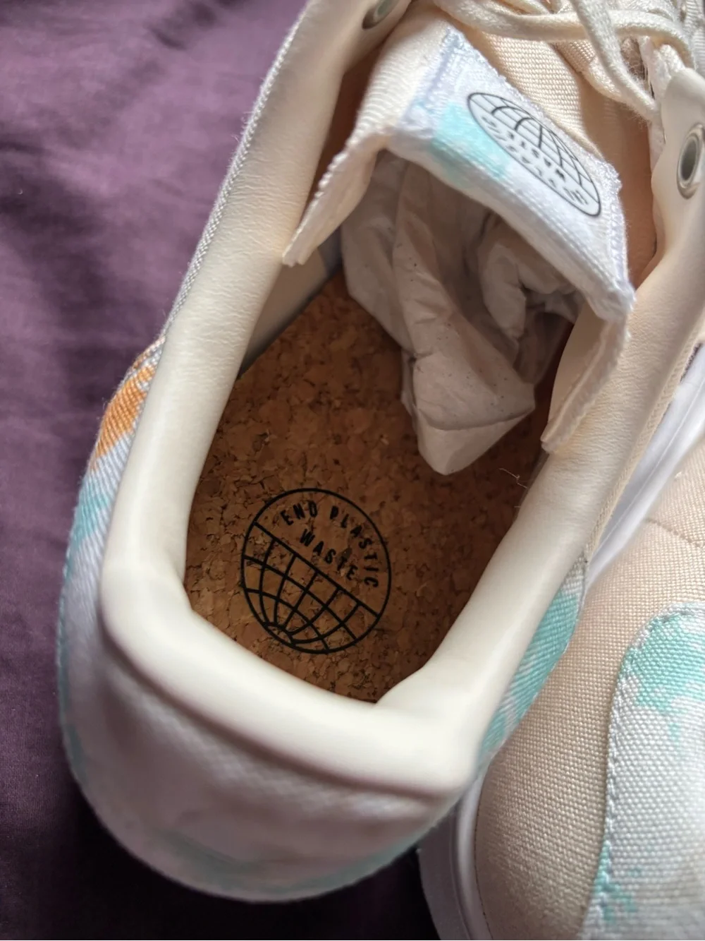 adidas Women's Cream Canvas Lace-Up Sneakers